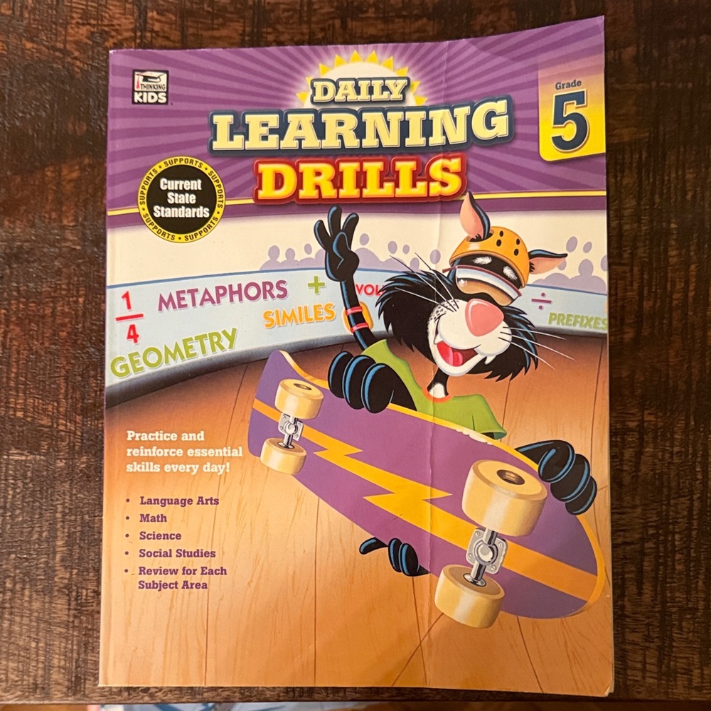 Kids Learning Workbook with Fun Activities